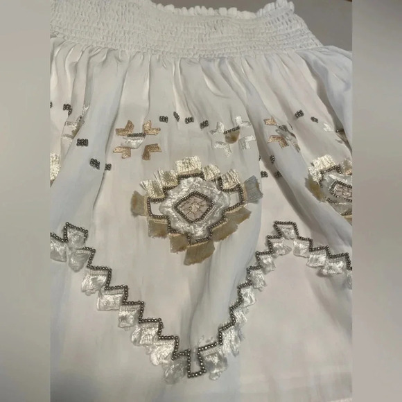 NWT Ramy Brook Kenny Eyelet Skirt - Picture 4 of 10